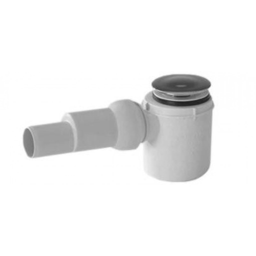 [1614C0387] Garniture de douche Poresta FIX DF 52, D 52 mm capacité d'écoulement 42 l/min pour Sanidusch, set d'écoulement de finition inclus