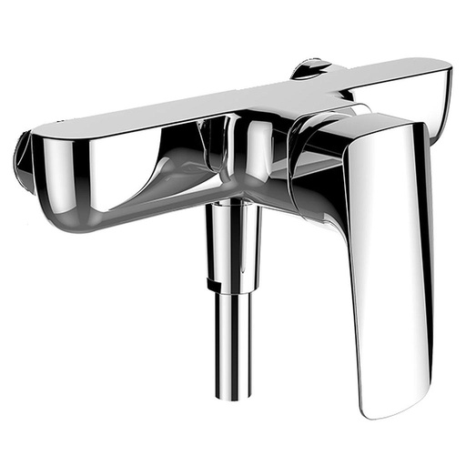 [1621M0789] Mélangeur de douche SK LAURIN E 153 mm, nu, sans raccords, sans flexible, sans douchette, groupe acoustique I, chromé