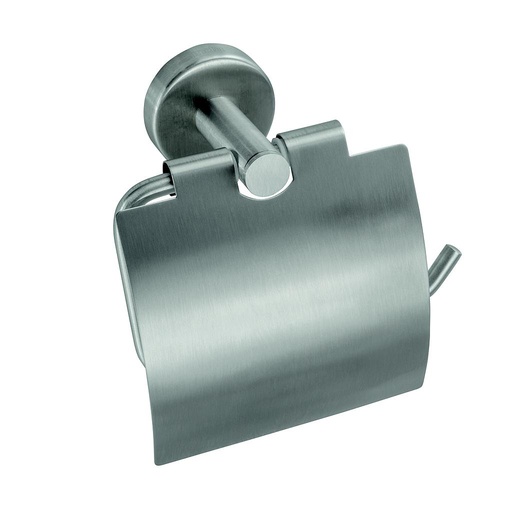 [1690C0710] Porte-papier STYL avec couvercle basculant, acier inoxydable brossé