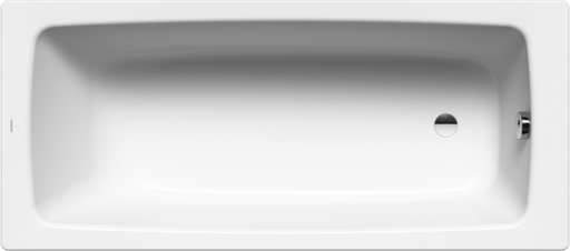 [1610H0076] Baignoire 170 x 70 x 41 cm, CAYONO acier isolation phonique, standard, blanc