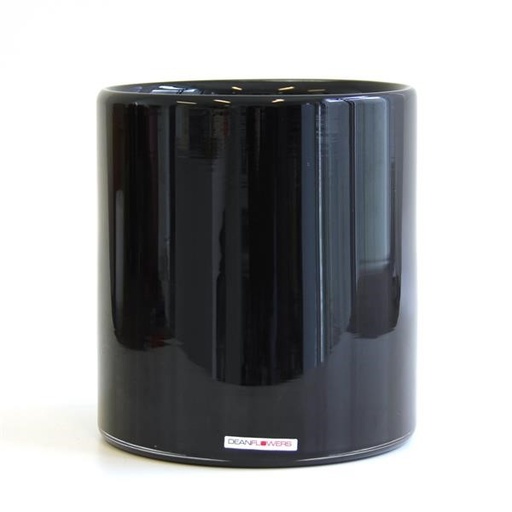 [3290C0035] Vase Cylinder 22/17 black