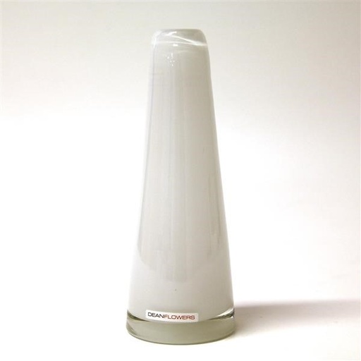 [3290C0037] Vase Poppy bianco