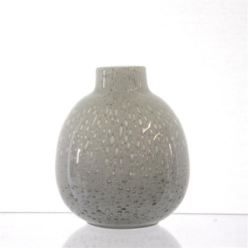 [3290C0044] Vase Osaka S white bells
