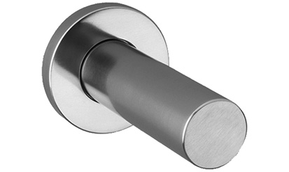 [1618C0168] Porte-papier réserve HEWI 805 acier inoxydable longueur 120 mm, roscae 70 mm D 33 mm, acier inoxydable poncé