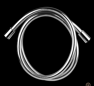 [1621C0917] Tuyau flexible de douche EMPORIO 200 cm, 1/2" X 1/2" synthétique, chromé