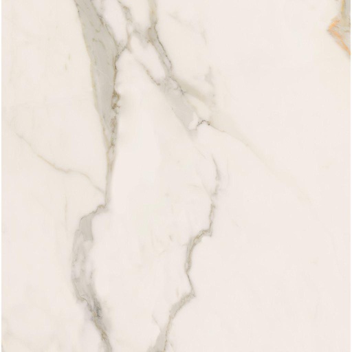 [1218C0185] Elements Lux Calacatta Gold 600x600x9 (596x596) - lap ret - 1.08m2 - 23.15 kg/ m2 - 43.20 m2/palette