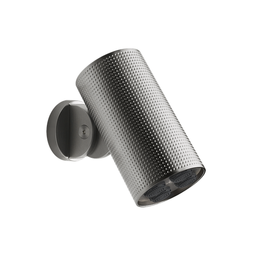 [1621C1001] Douchette latérale orientable à 45° CESELLO (Spotwater), fonction MULTI-SPRAY, raccordement 1/2", rosace 7.2 cm, 708 cuivre brossé PVD